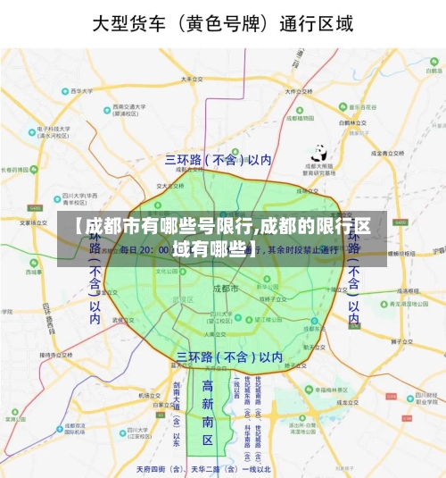 【成都市有哪些号限行,成都的限行区域有哪些】