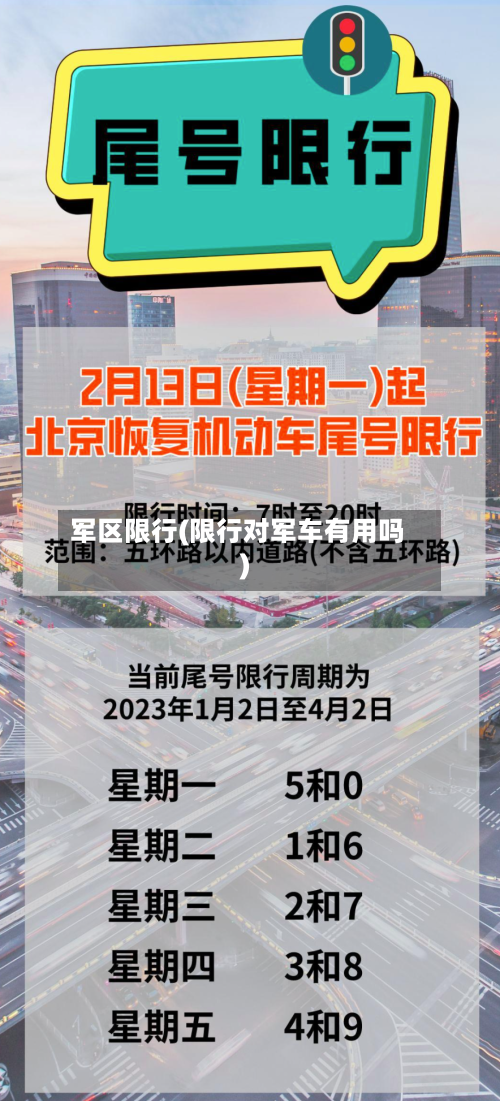 军区限行(限行对军车有用吗)-第3张图片