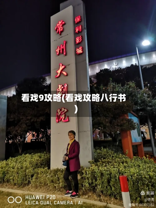 看戏9攻略(看戏攻略八行书)-第3张图片