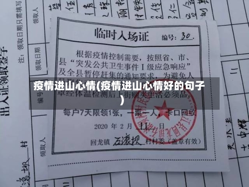 疫情进山心情(疫情进山心情好的句子)-第2张图片