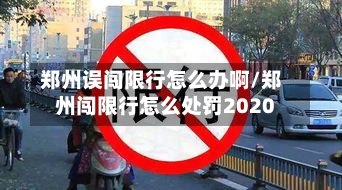 郑州误闯限行怎么办啊/郑州闯限行怎么处罚2020-第2张图片