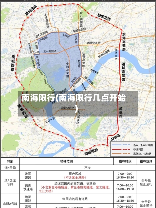 南海限行(南海限行几点开始)