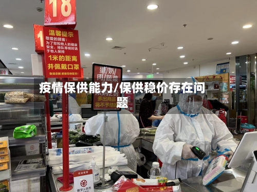 疫情保供能力/保供稳价存在问题-第2张图片