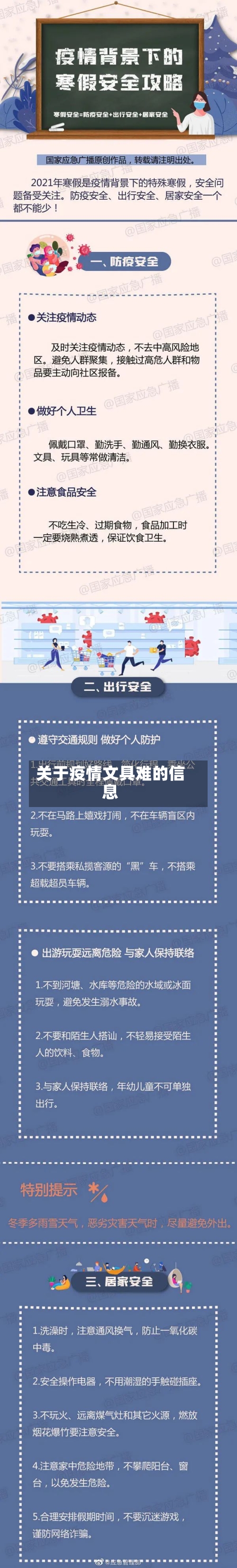 关于疫情文具难的信息