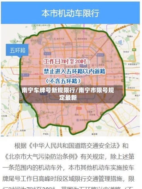 南宁车牌号新规限行/南宁市限号规定最新-第2张图片